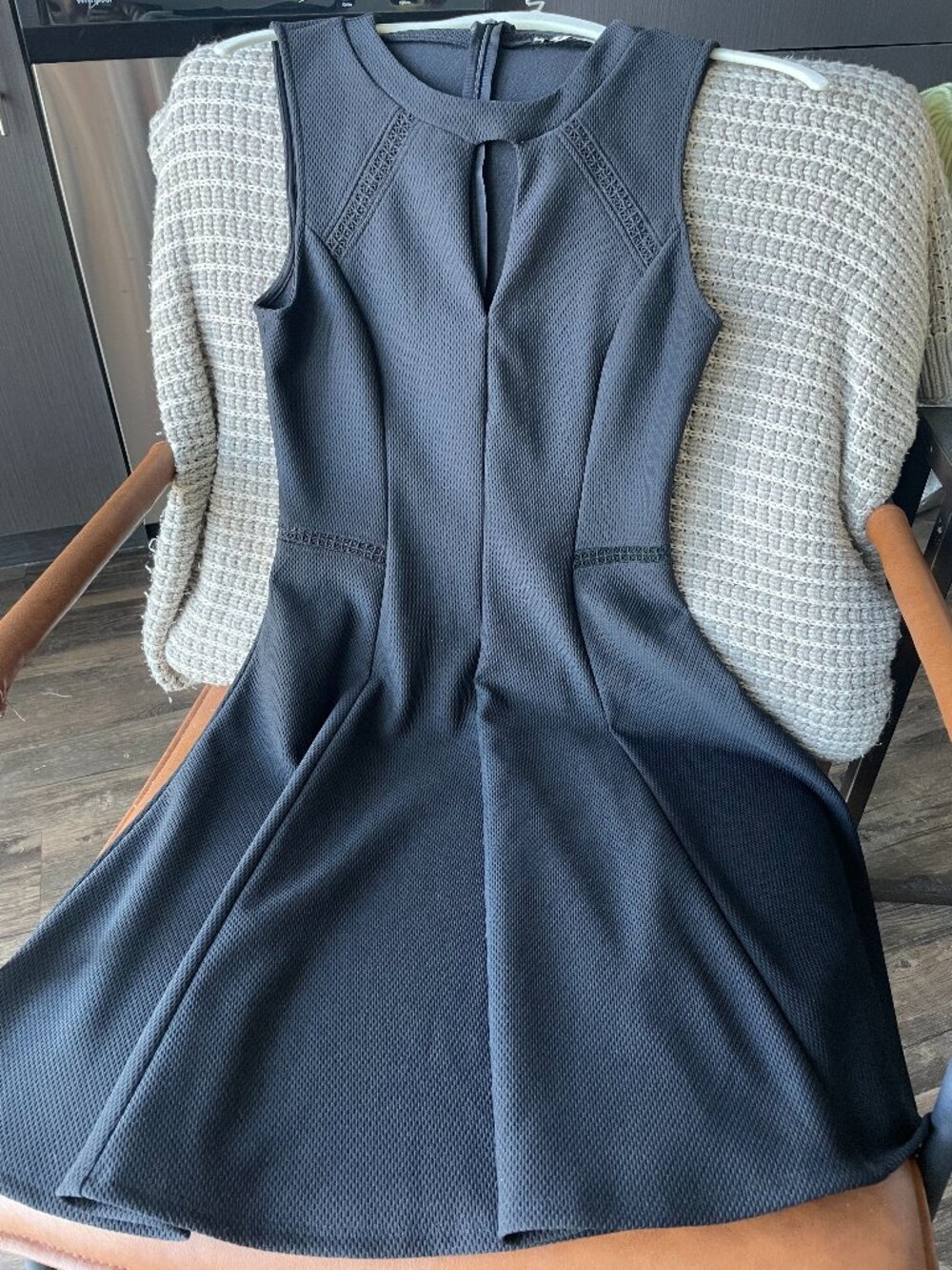 Mystic Black Sleeveless Dress